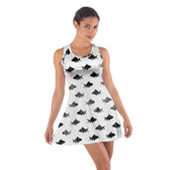 Cute Small Sharks   Cotton Racerback Dress by ConteMonfrey