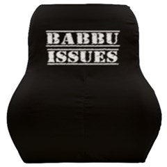 Babbu Issues   Car Seat Back Cushion  by ConteMonfrey