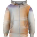 Gradient purple, orange, blue Kids  Zipper Hoodie Without Drawstring View1