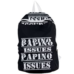 Papino Issues - Italian Humor Foldable Lightweight Backpack by ConteMonfrey