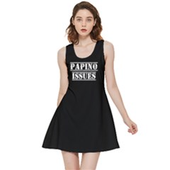 Papino Issues - Italian Humor Inside Out Reversible Sleeveless Dress by ConteMonfrey