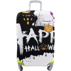 Happy Halloween Luggage Cover (large) by Jancukart