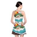 Coconut And Holiday Beach Food Reversible Skater Dress View2