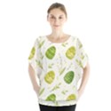 Easter Green Eggs  Batwing Chiffon Blouse View1