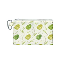 Easter Green Eggs  Canvas Cosmetic Bag (small) by ConteMonfrey