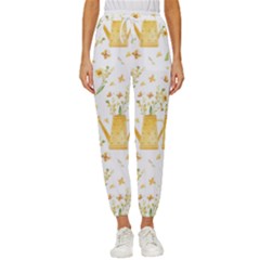 Easter Garden   Cropped Drawstring Pants by ConteMonfrey