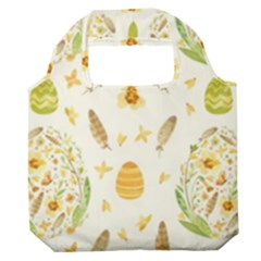 Easter Egg Premium Foldable Grocery Recycle Bag by ConteMonfrey