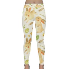 Cute Rabbits - Easter Spirit  Classic Yoga Leggings by ConteMonfrey