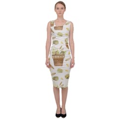 Plant Pot Easter Sleeveless Pencil Dress by ConteMonfrey