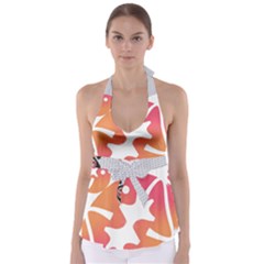 Im Fourth Dimension Space Babydoll Tankini Top by imanmulyana