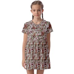 Ornaments Kids  Asymmetric Collar Dress by Gohar