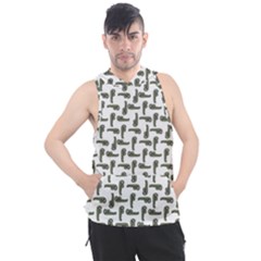 Cute Worm Sketchy Drawing Motif Pattern Men s Sleeveless Hoodie by dflcprintsclothing