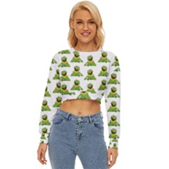 Kermit The Frog Lightweight Long Sleeve Sweatshirt by Valentinaart