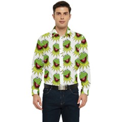 Kermit The Frog Men s Long Sleeve  Shirt by Valentinaart