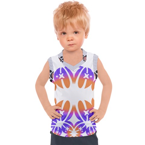 Im Fourth Dimension Space 1 Kids  Sport Tank Top by imanmulyana