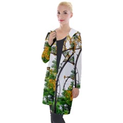 Tree Sunlight Forest Nature Landscape Sunrise Fog Hooded Pocket Cardigan by danenraven