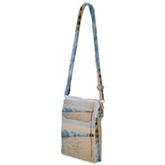 Sea Beach Ocean Sunset Sky Nature Coast Water Multi Function Travel Bag by danenraven