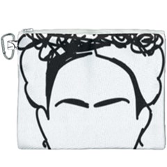 Frida Kahlo  Canvas Cosmetic Bag (xxxl) by Sobalvarro