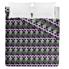 Skullspider Duvet Cover Double Side (queen Size) by Sparkle