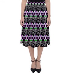 Skullspider Classic Midi Skirt by Sparkle