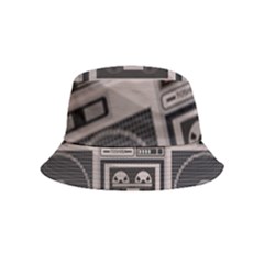 Cassette Recorder 80s Music Stereo Bucket Hat (kids) by Pakemis