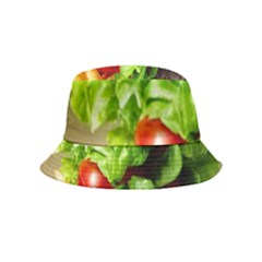 Hamburger Cheeseburger Burger 3d Render Snack Inside Out Bucket Hat (kids) by Pakemis