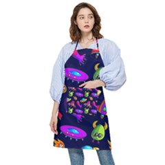 Space Pattern Pocket Apron by Pakemis