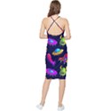 Space Pattern Bodycon Cross Back Summer Dress View2