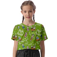 Seamless Pattern With Kids Kids  Basic Tee by Pakemis