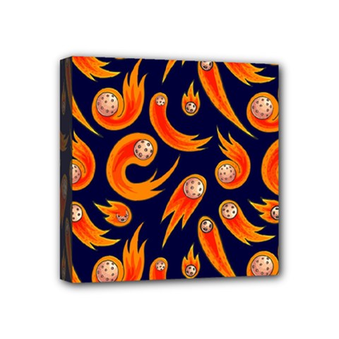 Space Patterns Pattern Mini Canvas 4  X 4  (stretched) by Pakemis