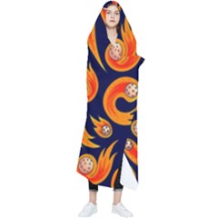 Space Patterns Pattern Wearable Blanket by Pakemis