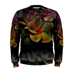 Beautiful Floral Men s Sweatshirt by Sparkle