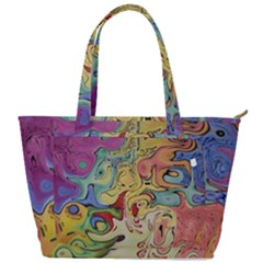 Abstract Art Back Pocket Shoulder Bag  by gasi