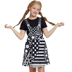 Black And White Kids  Apron Dress by gasi