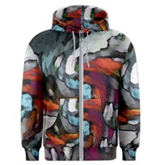 Abstract Art Men s Zipper Hoodie by gasi