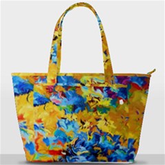 Abstract Art Back Pocket Shoulder Bag  by gasi