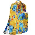 Modern art Double Compartment Backpack View2