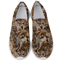 Background Graphic Beautiful Wallpaper Abstract Men s Slip On Sneakers by Uceng