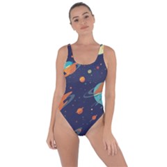 Space Galaxy Planet Universe Stars Night Fantasy Bring Sexy Back Swimsuit by Uceng