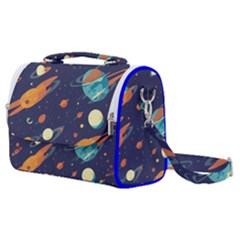 Space Galaxy Planet Universe Stars Night Fantasy Satchel Shoulder Bag by Uceng