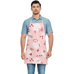 Background Graphic Beautiful Wallpaper Art Kitchen Apron by Uceng