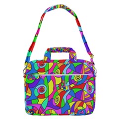 Colorful Stylish Design Macbook Pro 16  Shoulder Laptop Bag by gasi