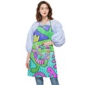 Colorful stylish design Pocket Apron View1