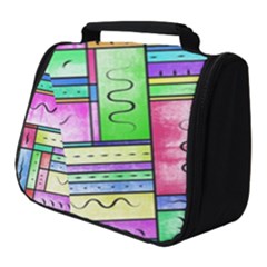 Colorful Pattern Full Print Travel Pouch (small) by gasi