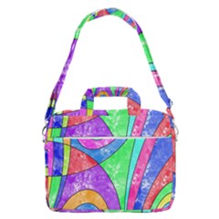 Colorful Stylish Design Macbook Pro 16  Shoulder Laptop Bag by gasi