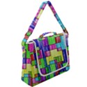 Colorful stylish design Box Up Messenger Bag View2