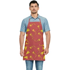 Background Pattern Texture Design Kitchen Apron by Ravend