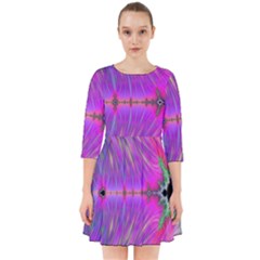 Fractal Fractals Abstract Art Smock Dress by Ravend