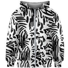 Abstract Painting Kids  Zipper Hoodie Without Drawstring by Sobalvarro