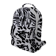 Abstract Painting Flap Pocket Backpack (large) by Sobalvarro